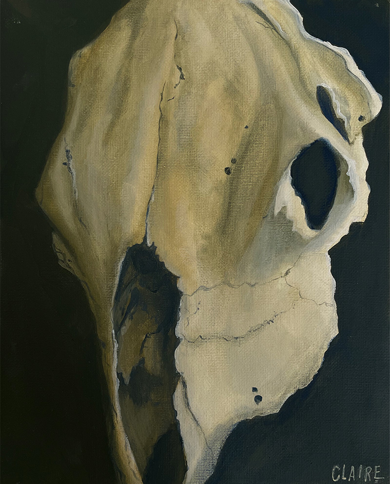 Skull Painting